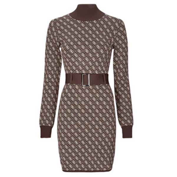 Guess Guess  Kratke haljine LISE 4G LS BELTED DRESS SWTR  Guess