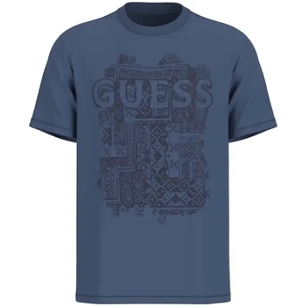 Guess Guess  Majice kratkih rukava Ss Cn  Flock Box Tee  Guess