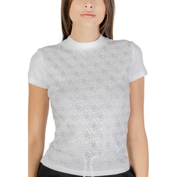 Guess Guess  Majice kratkih rukava SS MOCK NECK ALL OVER 4G TEE W4BI26 J1314  Guess