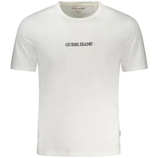 Guess Guess  Majice kratkih rukava T-shirt  Slim Logo Brodé blanc  Guess