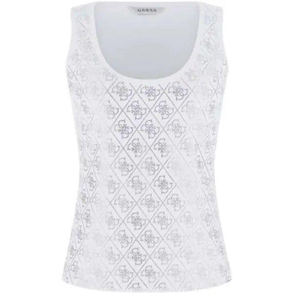 Guess Guess  Majice s naramenicama i majice bez rukava Sl 4G Allover Tank Top  Guess