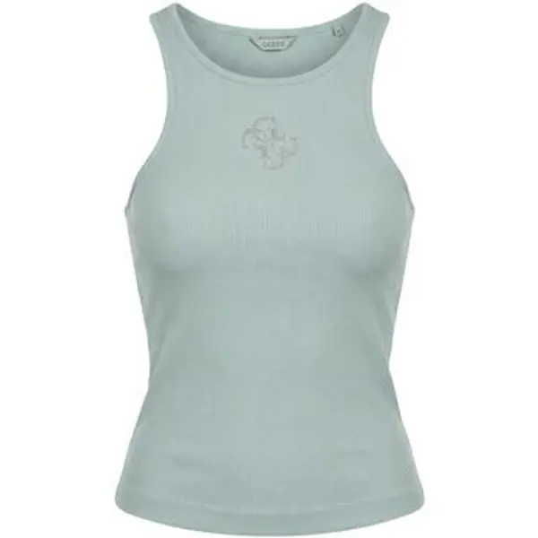 Guess Guess  Majice s naramenicama i majice bez rukava SL ROUND NK GUENDALINA TOP W6RP39 KD092  Guess