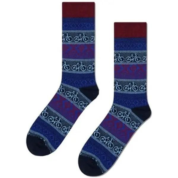 Happy socks Happy socks  Visoke čarape Calcetines Hombre Modèle Bike Jaquard  Happy socks