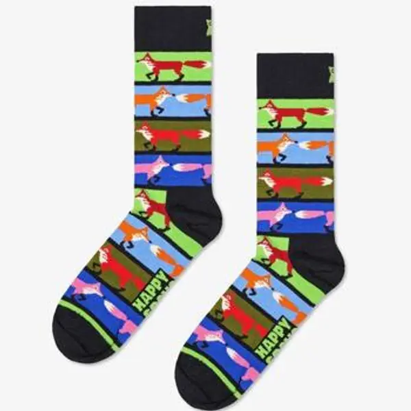 Happy socks Happy socks  Visoke čarape Calcetines Hombre Modèle Fox Stripe Sock  Happy socks