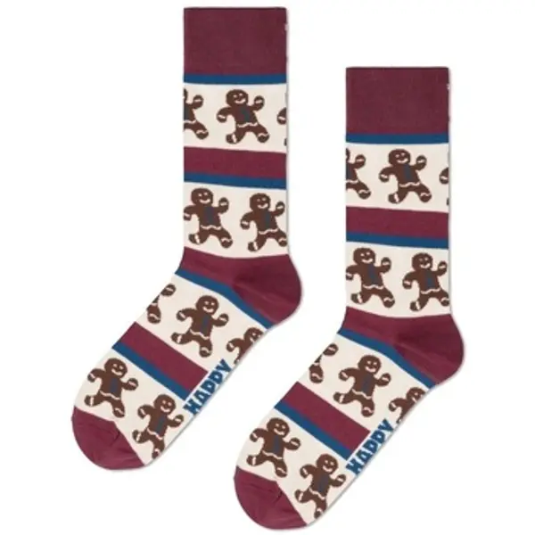 Happy socks Happy socks  Visoke čarape Calcetines Hombre Modèle Gingerbread Stripe  Happy socks
