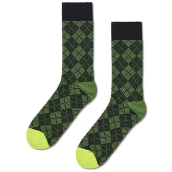 Happy socks Happy socks  Visoke čarape Calcetines Hombre Modèle Mini Argyle Jaquard  Happy socks