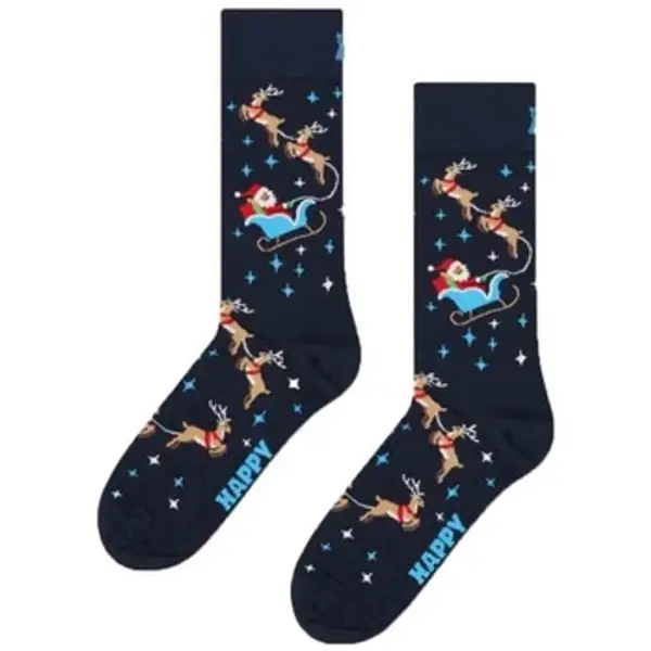 Happy socks Happy socks  Visoke čarape Calcetines Mujer Modèle Sleigh  Happy socks