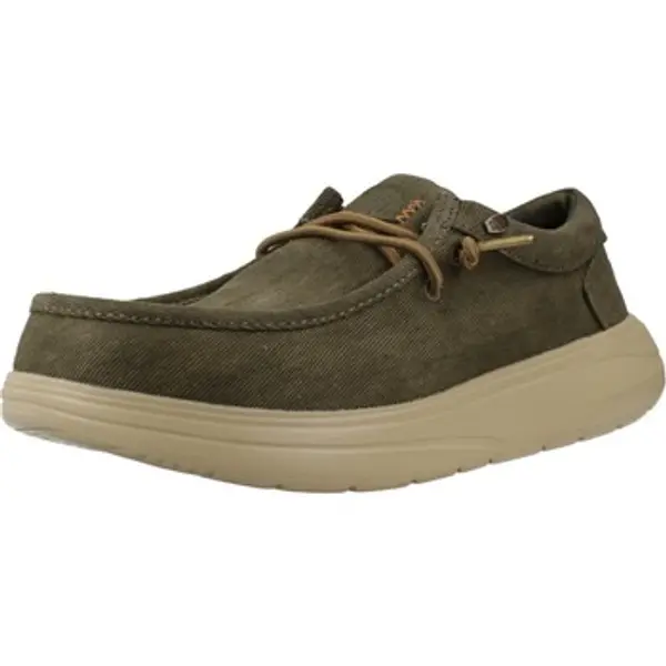 HEYDUDE HEYDUDE  Brodarice Informales Hombre Modèle Wally Comf Worn Twill  HEYDUDE