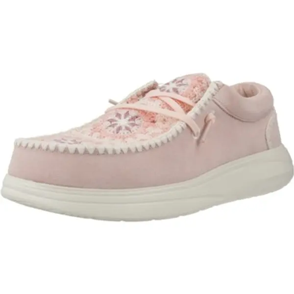 HEYDUDE HEYDUDE  Derby cipele Zapatos Casual Mujer Modèle Wendy Comf Suede Crochet  HEYDUDE