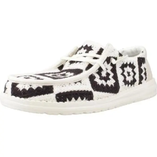 HEYDUDE HEYDUDE  Derby cipele Zapatos Casual Mujer Modèle Wendy Cottage Crochet  HEYDUDE