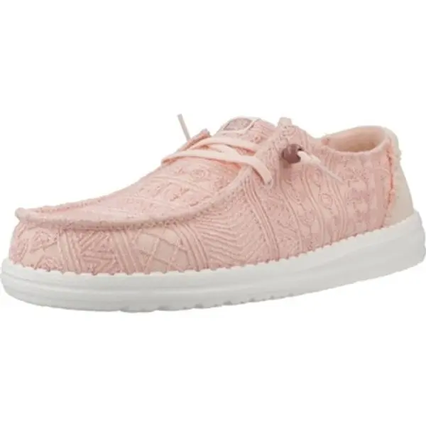 HEYDUDE HEYDUDE  Mokasinke Zapatos Casual Mujer Modèle Wendy Crochet Lace  HEYDUDE