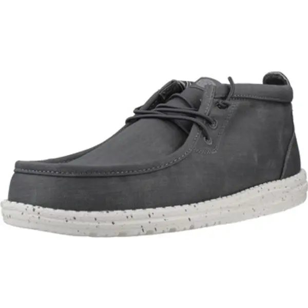 HEYDUDE HEYDUDE  Polučizme Sport   Zapatillas Hombre Modèle Wally Mid Canvas  HEYDUDE