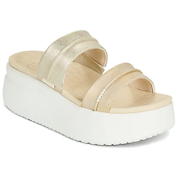 HEYDUDE HEYDUDE  Sandale i polusandale Austin Slide Classic Champagne Metallic  HEYDUDE