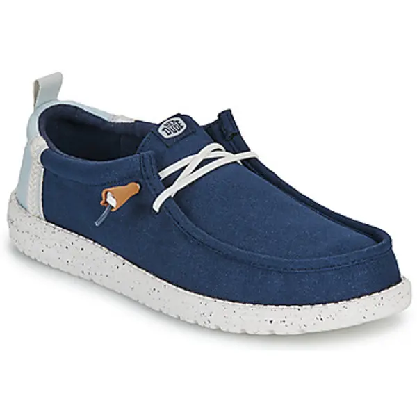 HEYDUDE HEYDUDE  Slip-on cipele Wally Craft Linen Navy Blazer/Multi  HEYDUDE