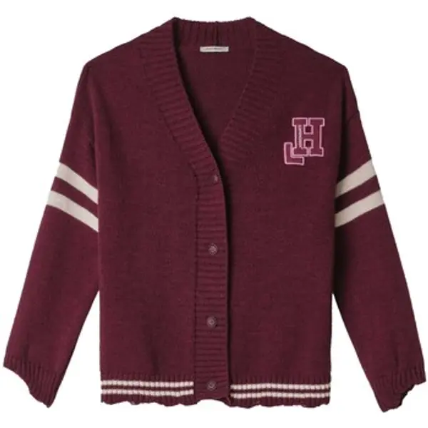Hinnominate Hinnominate  Veste i kardigani Cardigan Con Rotture, Righe E Patch College  Hinnominate