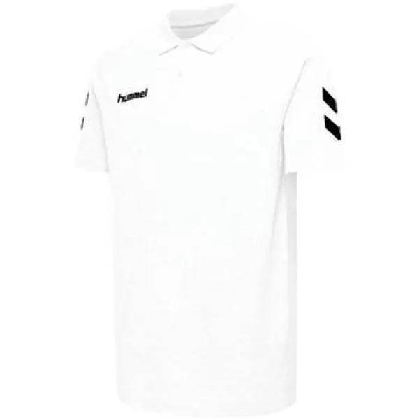 hummel hummel  Polo majice kratkih rukava Polo  Go Cotton blanc  hummel