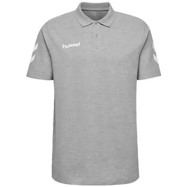 hummel hummel  Polo majice kratkih rukava Polo  HMLGO Cotton manches courtes gris  hummel