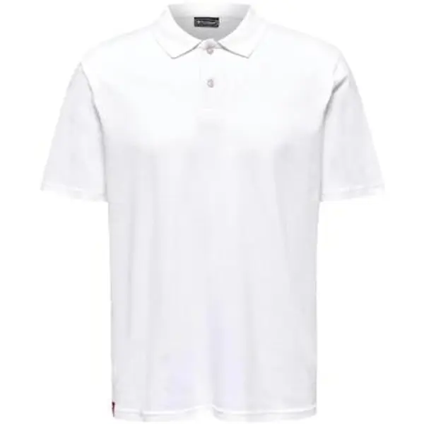 hummel hummel  Polo majice kratkih rukava Polo  Red Classic blanc  hummel