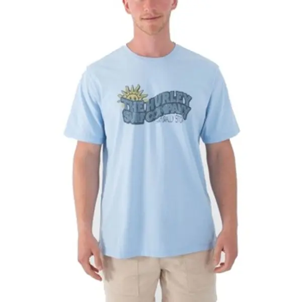 Hurley Hurley  Majice / Polo majice Camisetas Hombre Modèle Naturally Stoked Ss  Hurley