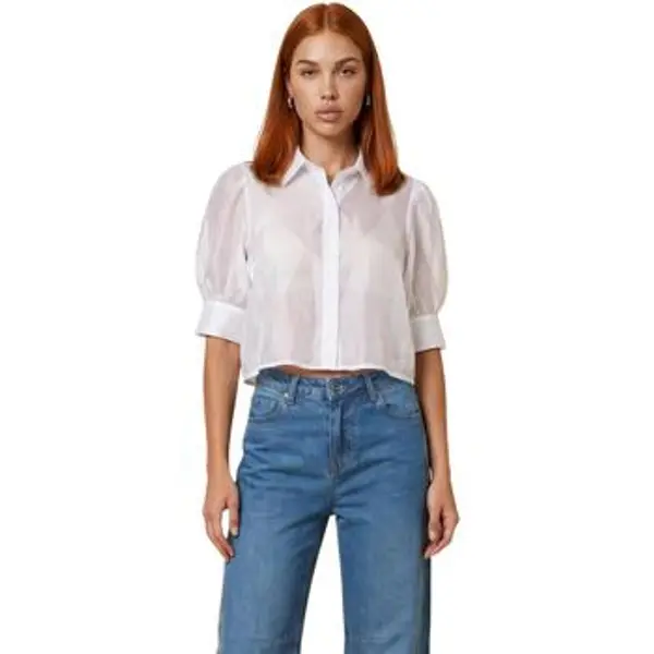 I Am I Am  Košulje i bluze Camicia Cotone Maniche Balloon 25621  I Am
