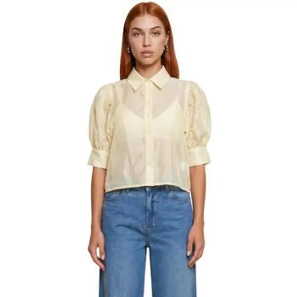 I Am I Am  Košulje i bluze Camicia Cotone Maniche Balloon 25621  I Am