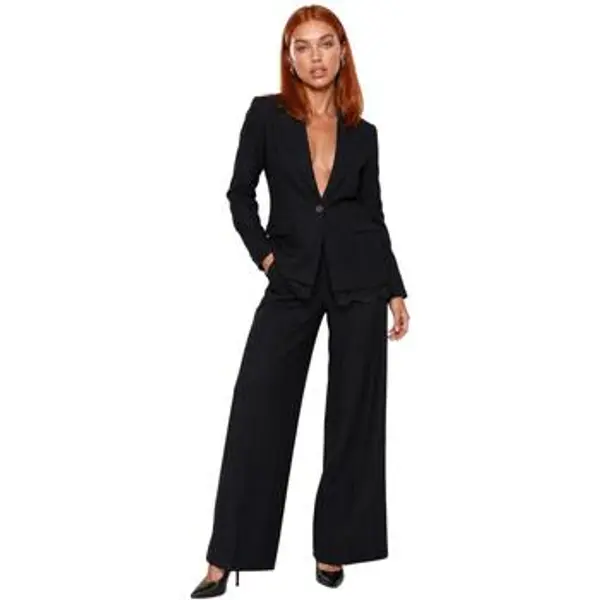 I Am I Am  Odijela Pantaloni Cotone Ampi PE26139 (pizzo)  I Am