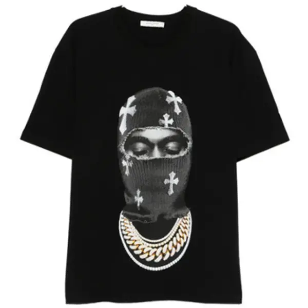 Ih Nom Uh Nit Ih Nom Uh Nit  Majice kratkih rukava T-SHIRT NUS26217 BLACK  Ih Nom Uh Nit