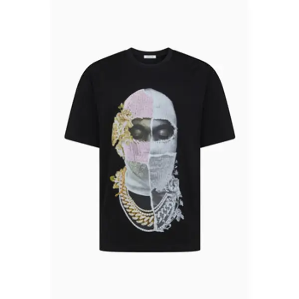 Ih Nom Uh Nit Ih Nom Uh Nit  Majice kratkih rukava T-SHIRT NUS26295 BLACK  Ih Nom Uh Nit