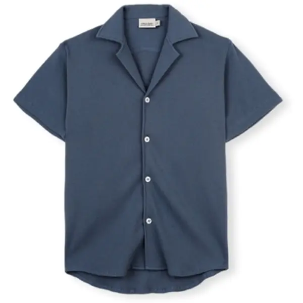 Imago Imago  Košulje dugih rukava Waffle Shirt - Blue  Imago