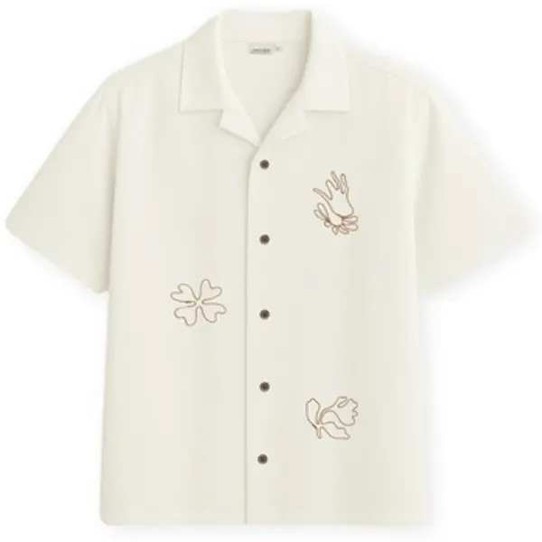 Imago Imago  Košulje kratkih rukava Autumnal Shirt - Cru  Imago