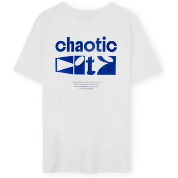 Imago Imago  Majice kratkih rukava T-Shirt Chaotic City - White  Imago