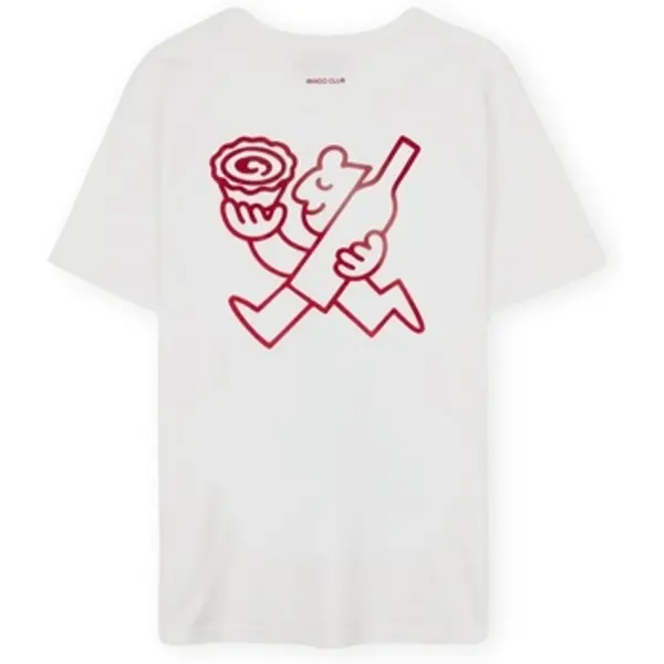 Imago Imago  Majice kratkih rukava T-Shirt Nata - White  Imago