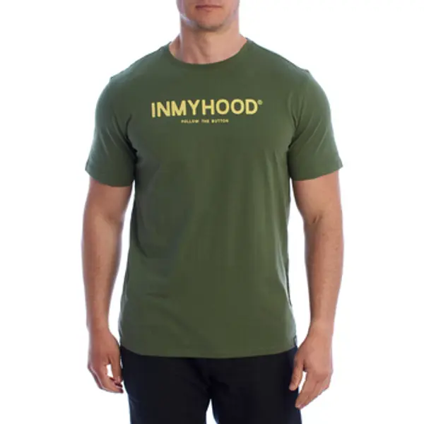 Inmyhood Inmyhood  Majice kratkih rukava HS24MTS02-MILITARY  Inmyhood