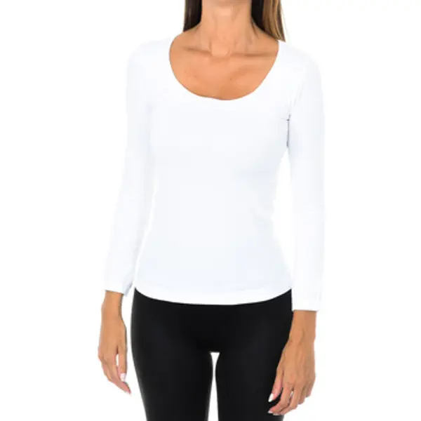 Intimidea Intimidea  Majice dugih rukava 210397-BIANCO  Intimidea