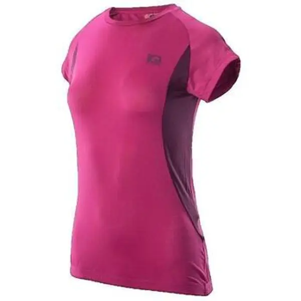 Iq Iq  Majice kratkih rukava T-shirt  Treilo ajusté violet pour femme  Iq