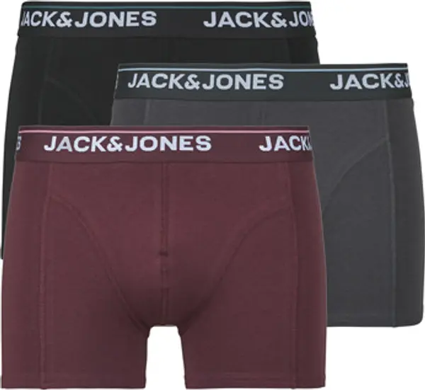 Jack & Jones Jack & Jones  Bokserice JACTIMOTHY SOLID TRUNKS X3  Jack & Jones