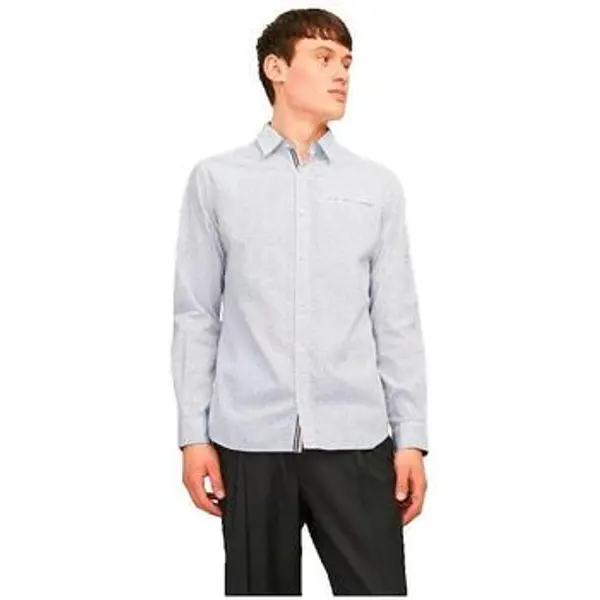 Jack & Jones Jack & Jones  Košulje dugih rukava Chemise manches longues Jack   Jones slim fit blanche  Jack & Jones