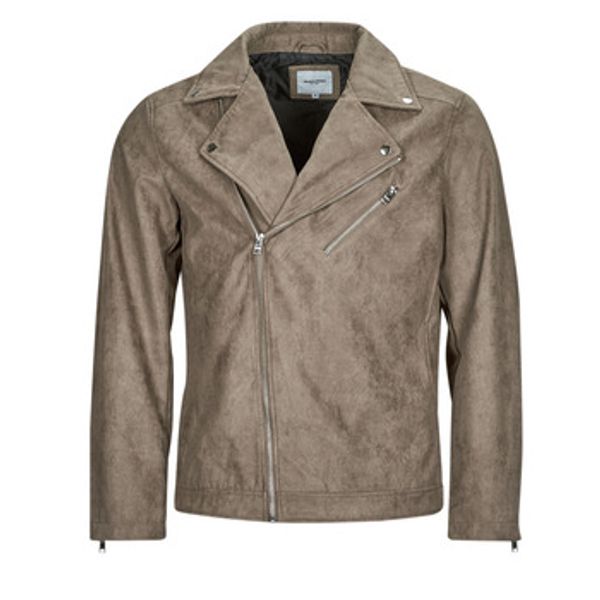 Jack & Jones Jack & Jones  Kožne i sintetičke jakne JJROCKY FAUX SUEDE BIKER JACKET  Jack & Jones