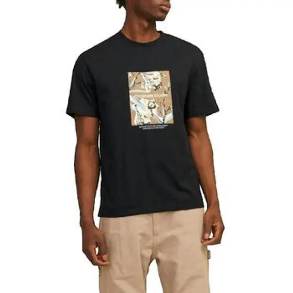 Jack & Jones Jack & Jones  Majice kratkih rukava T-shirt Jack   Jones Sequoia noir  Jack & Jones