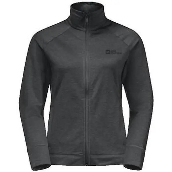 Jack Wolfskin Jack Wolfskin  Flisevi Veste polaire Jack Wolfskin Waldsee noire  Jack Wolfskin