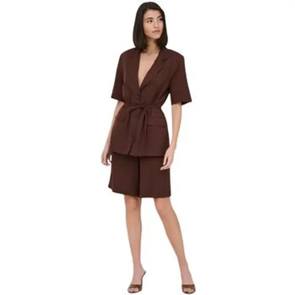 Jacqueline De Yong Jacqueline De Yong  Jakne i sakoi Jdynaomi Linen S/S Belt Blazer Tlr 15373938  Jacqueline De Yong