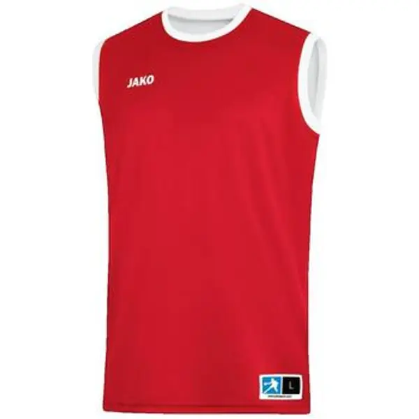 Jako Jako  Majice s naramenicama i majice bez rukava T-shirt  Change 2.0 Réversible Rouge  Jako