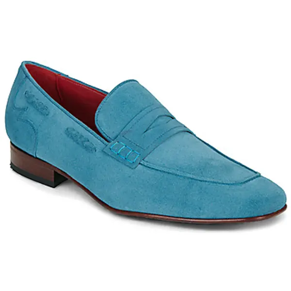 Jeffery-West Jeffery-West  Mokasinke JUNG BLUE 626 VELOUR  Jeffery-West