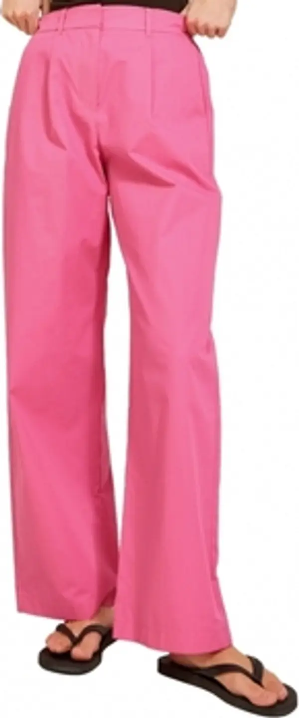 JJXX JJXX  Hlače Pants Vigga Wide - Carmine Rose  JJXX