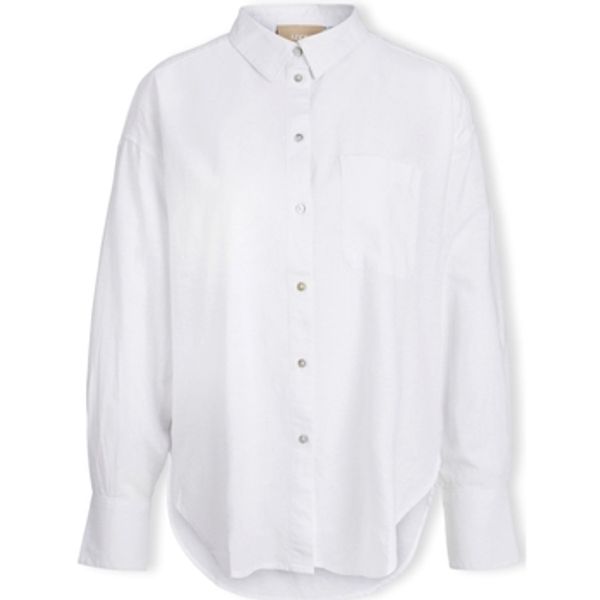 Jjxx Jjxx  Topovi i bluze Jamie Linen Shirt L/S - White  Jjxx