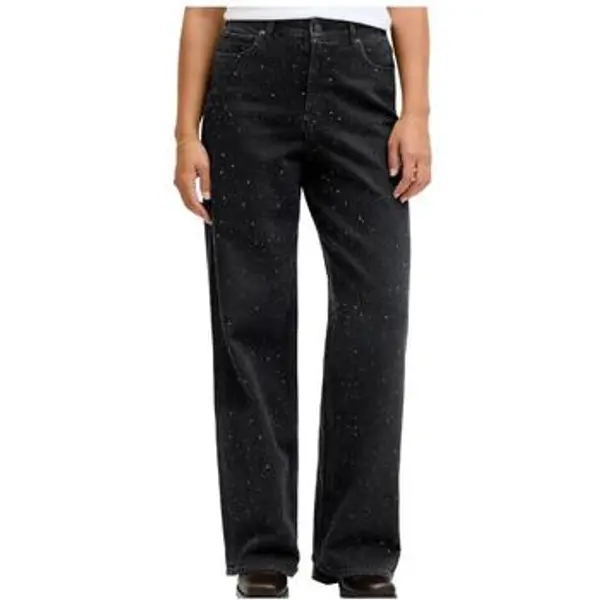 JJXX JJXX  Trapez traperice / Sa širokim nogavicama 12286429 Black  JJXX