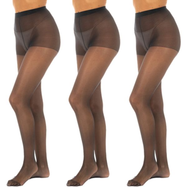 Jolie Folie Jolie Folie  Najlonke i samostojeće čarape DANAE15-NERO  Jolie Folie