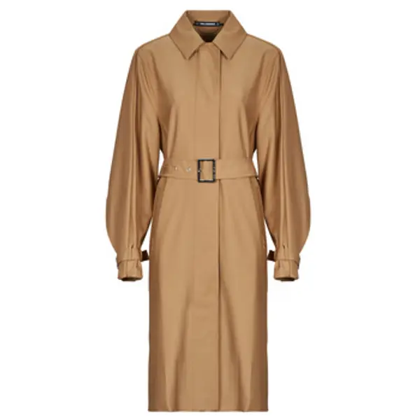 Karl Lagerfeld Karl Lagerfeld  Baloneri PLEATED TRENCH COAT  Karl Lagerfeld