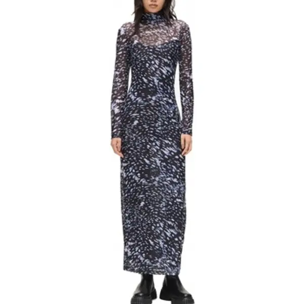 Karl Lagerfeld Karl Lagerfeld  Duge haljine Vestidos Mujer Modèle Klj Ls Mesh Lights Aop Dre  Karl Lagerfeld