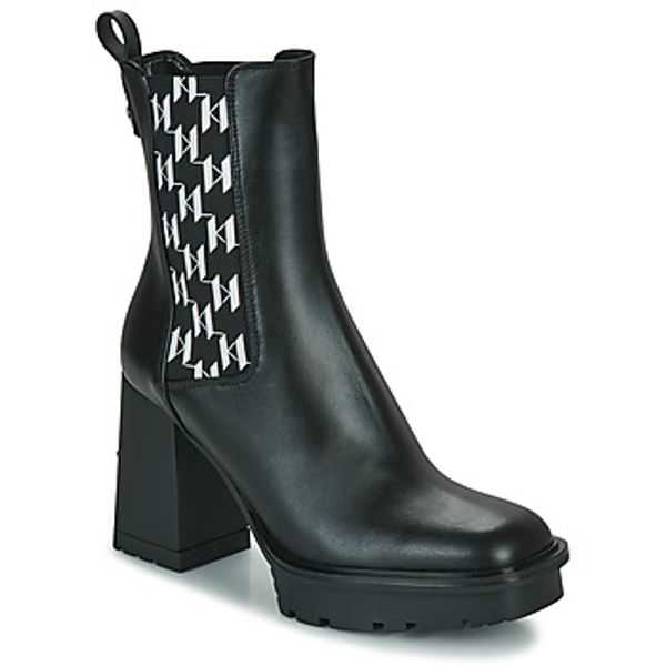 Karl Lagerfeld Karl Lagerfeld  Gležnjače VOYAGE VI Monogram Gore Boot  Karl Lagerfeld
